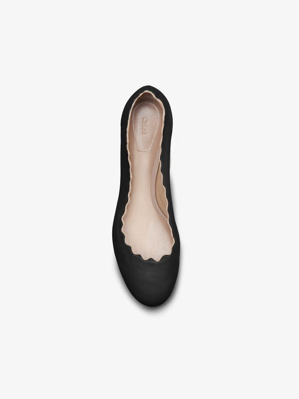 Zapatos de Salón Mujer Chloé Lauren Negras Nappa Sheepskin PMAO07485